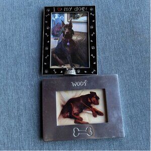 3D AND ENGRAVED 5x7 DOG PICTURE FRAMES